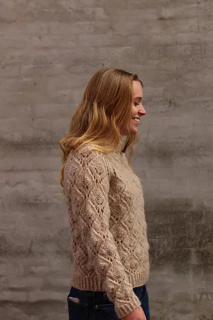 Hydrangeas Sweater Kit with Snefnug - Image 4