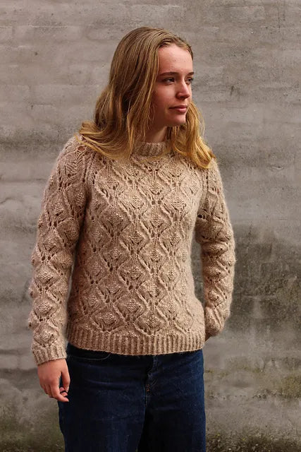 Hydrangeas Sweater Kit with Snefnug - Image 6