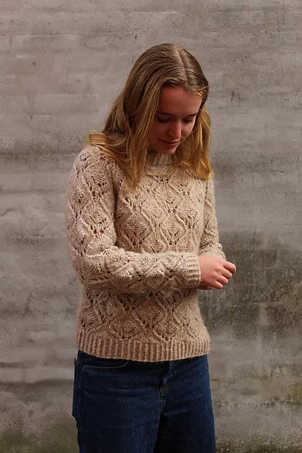 Hydrangeas Sweater Kit with Snefnug - Image 7