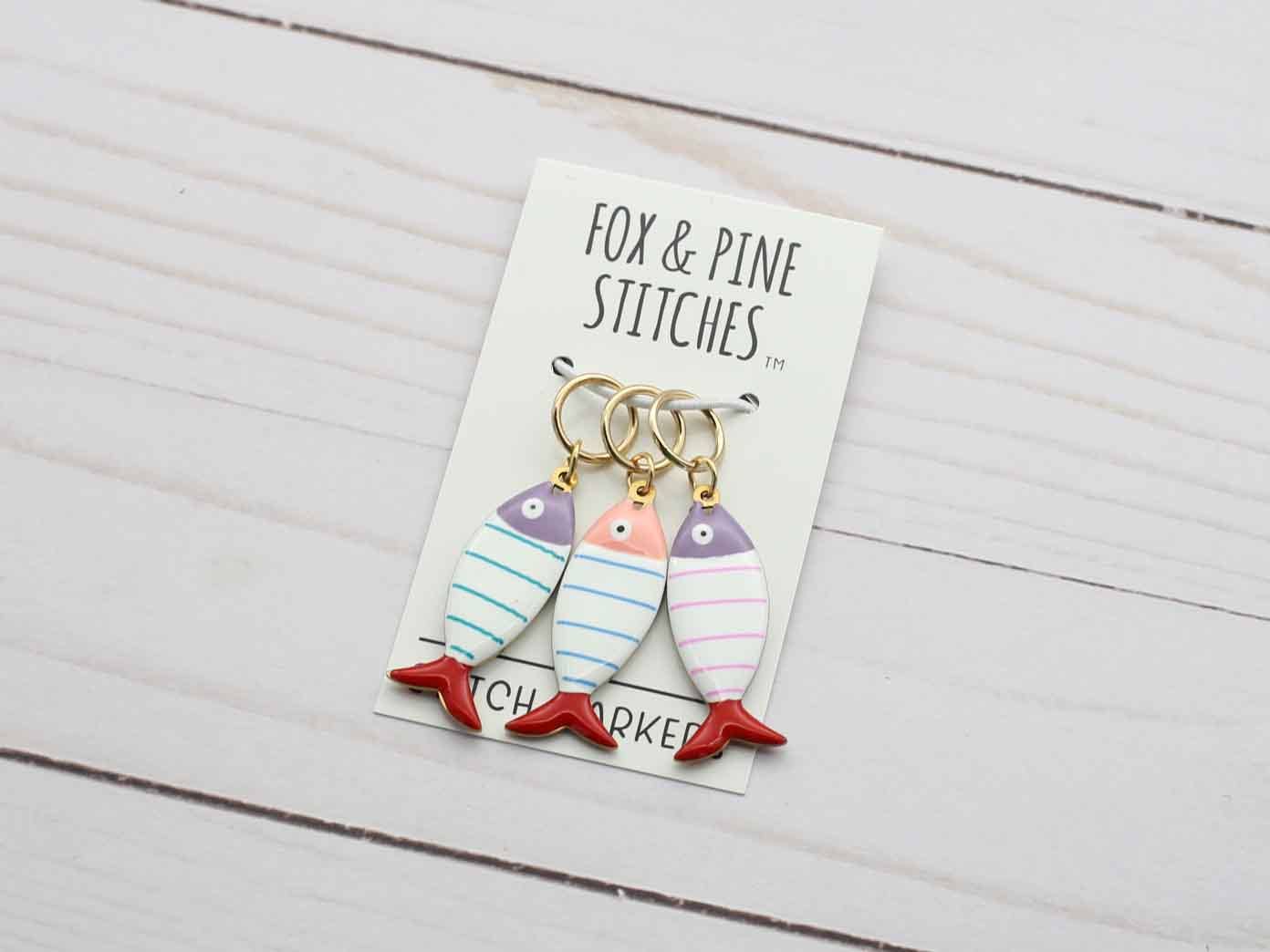 Little Fishies | Stitch Markers - Image 3