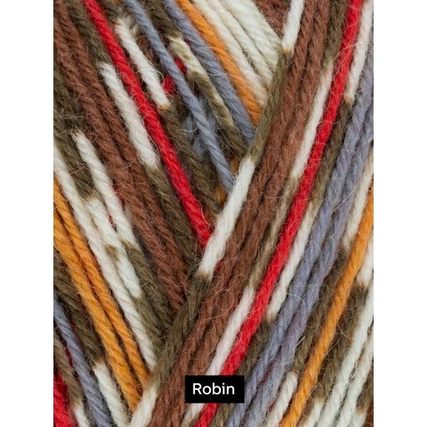 Robin 4Ply Christmas Sock Yarn - Image 3